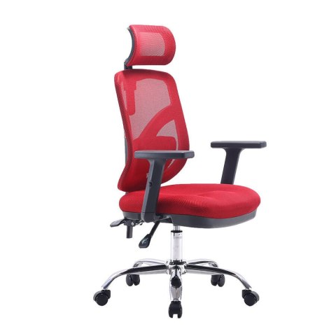 Fotel ergonomiczny ANGEL biurowy obrotowy jOkasta Czerwona Fotel ergonomiczny ANGEL biurowy obrotowy jOkasta Czerwona