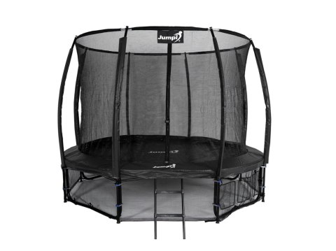 Trampolina Ogrodowa Jumpi 312cm/10FT Maxy Comfort Plus Czarna Z Wewnętrzną Siatką Trampolina Ogrodowa Jumpi 312cm/10FT Maxy Comfort Plus Czarna Z Wewnętrzną Siatką
