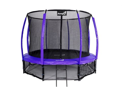 Trampolina Ogrodowa Jumpi 374cm/12FT Maxy Comfort Plus Fioletowa Z Wewnętrzną Siatką Trampolina Ogrodowa Jumpi 374cm/12FT Maxy Comfort Plus Fioletowa Z Wewnętrzną Siatką