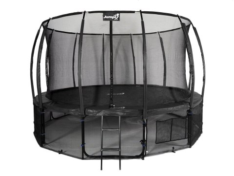 Trampolina Ogrodowa Jumpi 435cm/14FT Maxy Comfort Plus Czarna Z Wewnętrzną Siatką Trampolina Ogrodowa Jumpi 435cm/14FT Maxy Comfort Plus Czarna Z Wewnętrzną Siatką
