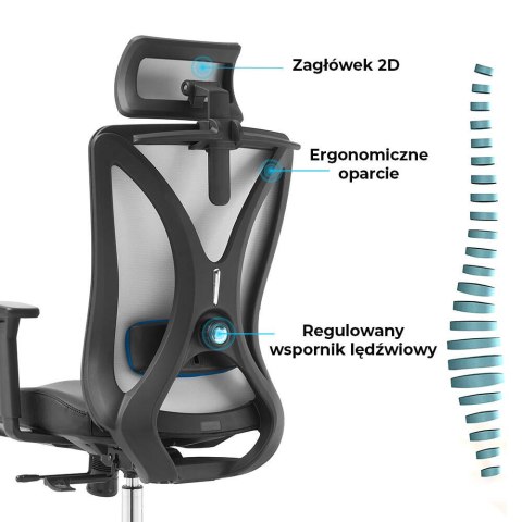 Fotel biurowy ergonomiczny ANGEL GelatO Fotel biurowy ergonomiczny ANGEL GelatO