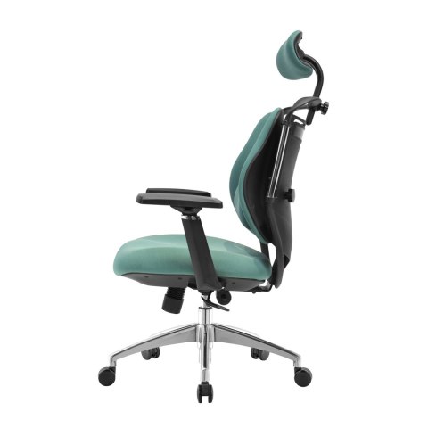 Fotel biurowy ergonomiczny ANGEL Stelio Zielony Fotel biurowy ergonomiczny ANGEL Stelio Zielony