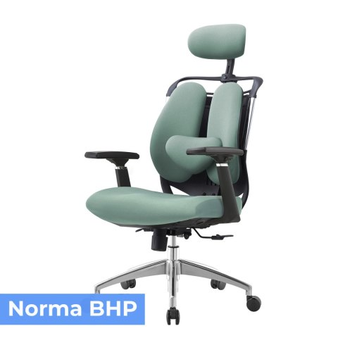 Fotel biurowy ergonomiczny ANGEL Stelio Zielony Fotel biurowy ergonomiczny ANGEL Stelio Zielony