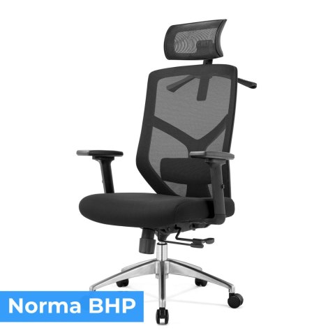 Fotel biurowy ergonomiczny Rosa czarny ANGEL Fotel biurowy ergonomiczny Rosa czarny ANGEL