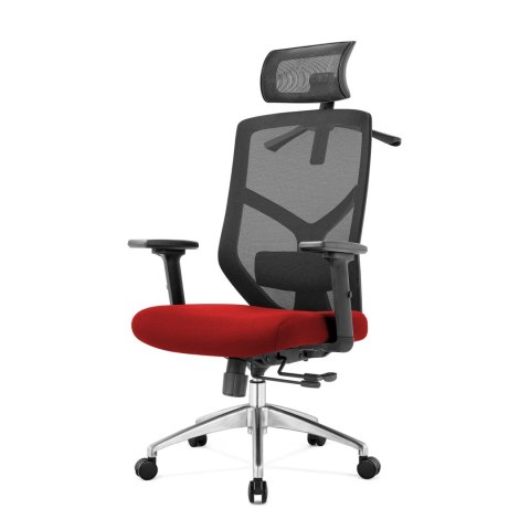 Fotel biurowy ergonomiczny Rosa czerwony ANGEL Fotel biurowy ergonomiczny Rosa czerwony ANGEL