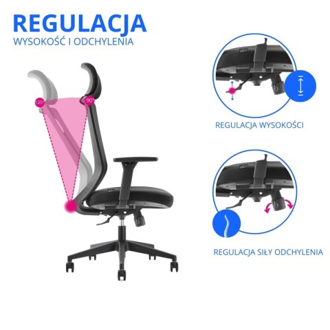 Fotel ergonomiczny ANGEL biurowy obrotowy Perun Fotel ergonomiczny ANGEL biurowy obrotowy Perun