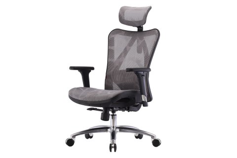 Fotel ergonomiczny ANGEL biurowy obrotowy kalistO Grafitowy Fotel ergonomiczny ANGEL biurowy obrotowy kalistO Grafitowy
