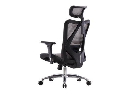 Fotel ergonomiczny ANGEL biurowy obrotowy kalistO Grafitowy Fotel ergonomiczny ANGEL biurowy obrotowy kalistO Grafitowy