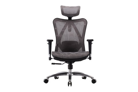 Fotel ergonomiczny ANGEL biurowy obrotowy kalistO Grafitowy Fotel ergonomiczny ANGEL biurowy obrotowy kalistO Grafitowy