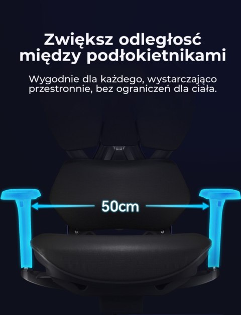 Fotel ergonomiczny gamingowy Angel Furia PRO z podnóżkiem Fotel ergonomiczny gamingowy Angel Furia PRO z podnóżkiem