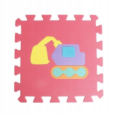 Puzzle piankowe mata Eva 10 szt pojazdy CB-114 Puzzle piankowe mata Eva 10 szt pojazdy CB-114