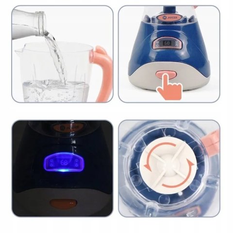 Blender dla dzieci robot AGD dźwięk światła 1CE Blender dla dzieci robot AGD dźwięk światła 1CE