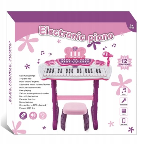 Keyboard dla dzieci organy mikrofon pianino 883BR Keyboard dla dzieci organy mikrofon pianino 883BR