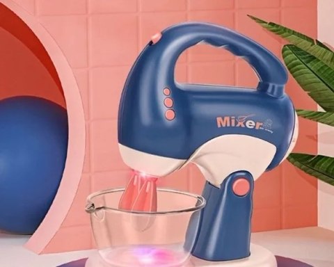 Mikser robot kuchenny dla dzieci AGD światło 6CE Mikser robot kuchenny dla dzieci AGD światło 6CE
