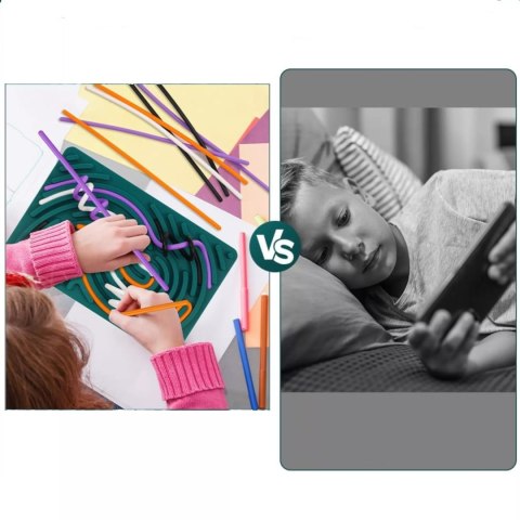 Sensoryczna tablica aktywności dwustronna silikonowa Montessori 1703C Sensoryczna tablica aktywności dwustronna silikonowa Montessori 1703C