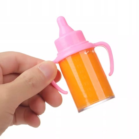 Zestaw magiczna butelka mleko bidon sok smoczek dla lalki HX853-1 Zestaw magiczna butelka mleko bidon sok smoczek dla lalki HX853-1
