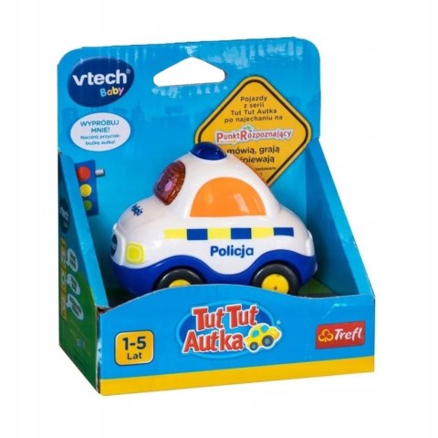 Auto policja police car dźwięki światła tut tut autka autko Trefl 60557 Auto policja police car dźwięki światła tut tut autka autko Trefl 60557