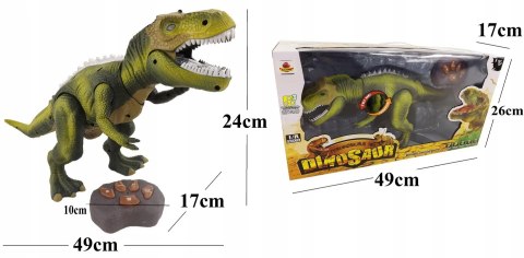 Dinozaur T-rex pilot dźwięk światła 5161 Dinozaur T-rex pilot dźwięk światła 5161