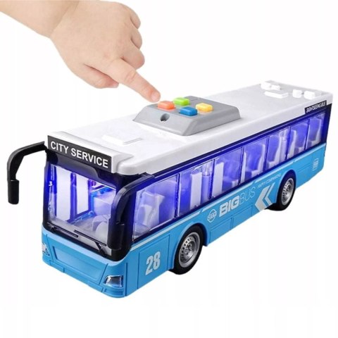 Duży autobus miejski otwierane drzwi dźwięki światła WY910B Duży autobus miejski otwierane drzwi dźwięki światła WY910B