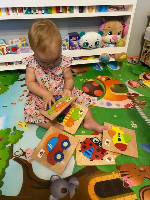 Puzzle drewniane edukacyjne klocki dla dzieci 15A Puzzle drewniane edukacyjne klocki dla dzieci 15A