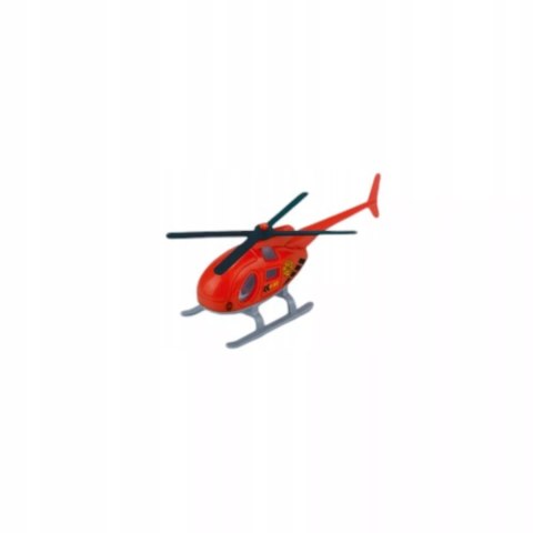 Zestaw pojazdów strażackich resoraki helikopter autka dla dzieci 6136S Zestaw pojazdów strażackich resoraki helikopter autka dla dzieci 6136S