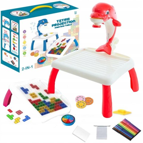 Projektor do rysowania stolik delfin tetris 200-1C Projektor do rysowania stolik delfin tetris 200-1C