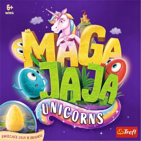 Gra rodzinna planszowa towarzyska Magajaja Unicorns 6+ Trefl 02280 Gra rodzinna planszowa towarzyska Magajaja Unicorns 6+ Trefl 02280
