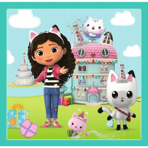 KOCI DOMEK GABI PUZZLE 3W1 3+ TREFL 34871 KOCI DOMEK GABI PUZZLE 3W1 3+ TREFL 34871