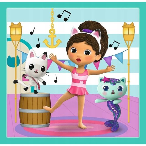 KOCI DOMEK GABI PUZZLE 3W1 3+ TREFL 34871 KOCI DOMEK GABI PUZZLE 3W1 3+ TREFL 34871