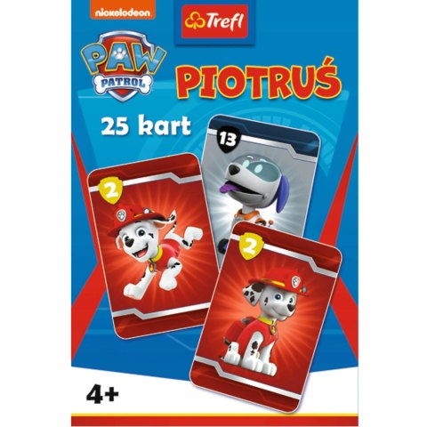 Karty Piotruś Paw Patrol Psi patrol Trefl 08513 Karty Piotruś Paw Patrol Psi patrol Trefl 08513