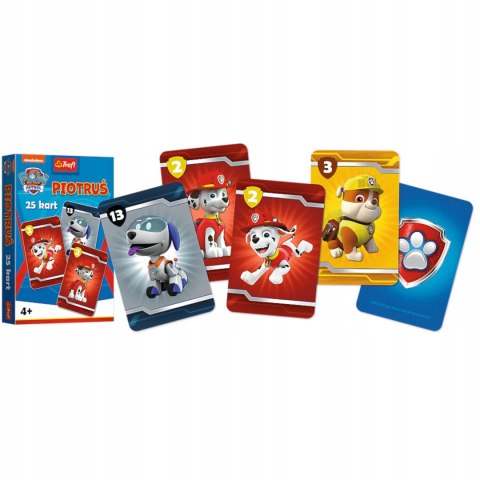 Karty Piotruś Paw Patrol Psi patrol Trefl 08513 Karty Piotruś Paw Patrol Psi patrol Trefl 08513