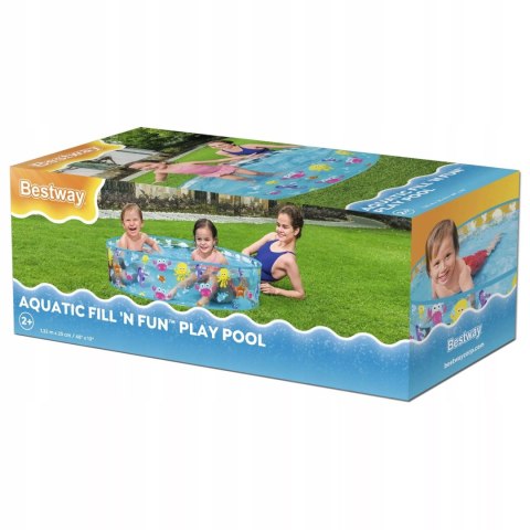 Basen ogrodowy rozporowy dla dzieci 122x 25cm Bestway 55028 Basen ogrodowy rozporowy dla dzieci 122x 25cm Bestway 55028