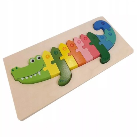 EDUKACYJNE DREWNIANE KLOCKI PUZZLE UKŁADANKA 8765K EDUKACYJNE DREWNIANE KLOCKI PUZZLE UKŁADANKA 8765K