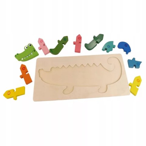 EDUKACYJNE DREWNIANE KLOCKI PUZZLE UKŁADANKA 8765K EDUKACYJNE DREWNIANE KLOCKI PUZZLE UKŁADANKA 8765K