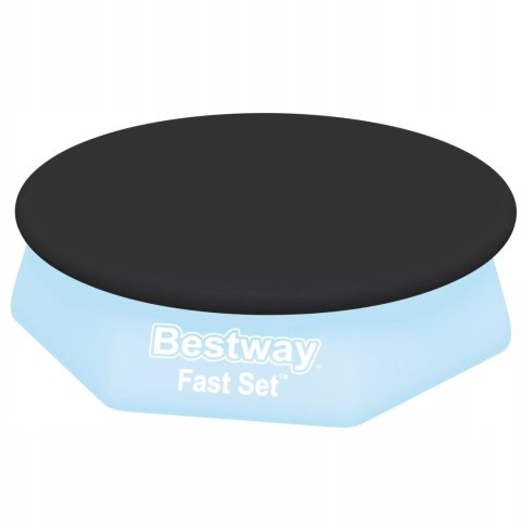 Przykrycie na basen z kołnierzem śr. 244cm Bestway 58032 Przykrycie na basen z kołnierzem śr. 244cm Bestway 58032