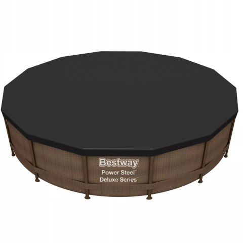 Przykrycie na basen ze stelażem o średnicy 427cm Bestway 58248 Przykrycie na basen ze stelażem o średnicy 427cm Bestway 58248