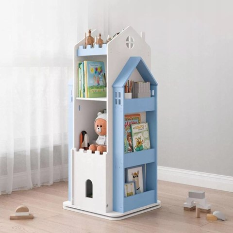 REGAŁ NA KSIĄŻKI OBROTOWY PÓŁKA DOMEK ORGANIZER POKÓJ DZIECIĘCY W360-2 REGAŁ NA KSIĄŻKI OBROTOWY PÓŁKA DOMEK ORGANIZER POKÓJ DZIECIĘCY W360-2