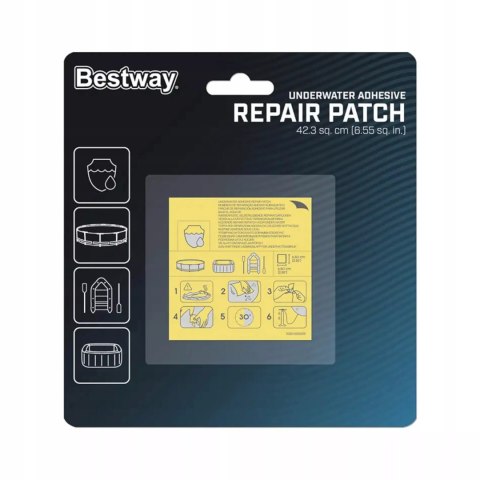 Zestaw łatek naprawczych łatka 10 sztuk bestway 62091 Zestaw łatek naprawczych łatka 10 sztuk bestway 62091