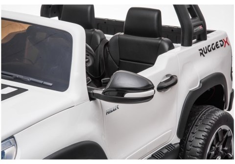 Auto na Akumulator Toyota Hilux Biały Auto na Akumulator Toyota Hilux Biały