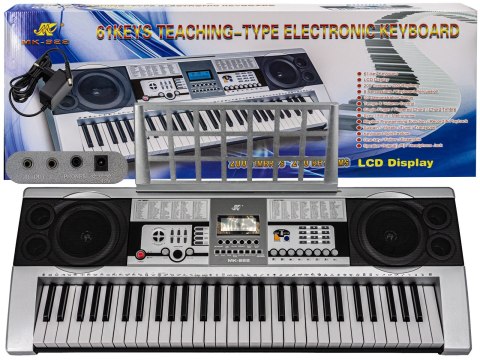 Keyboard MK-922 - duży wyświetlacz LCD, 61 klawiszy Keyboard MK-922 - duży wyświetlacz LCD, 61 klawiszy