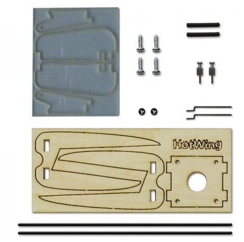 Hotwing Mini 500 ARF Red - Latające skrzydło Hacker Model Hotwing Mini 500 ARF Red - Latające skrzydło Hacker Model