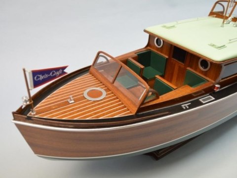 Łódź - Łódź podmiejska 1929 Chris Craft 38' Commuter Boat Kit 1:12 - DUMAS Łódź - Łódź podmiejska 1929 Chris Craft 38' Commuter Boat Kit 1:12 - DUMAS