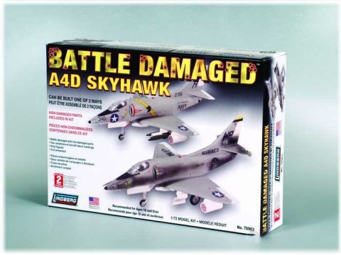 Model Plastikowy Do Sklejania Lindberg (USA) Odrzutowiec A4D Skyhawk Model Plastikowy Do Sklejania Lindberg (USA) Odrzutowiec A4D Skyhawk