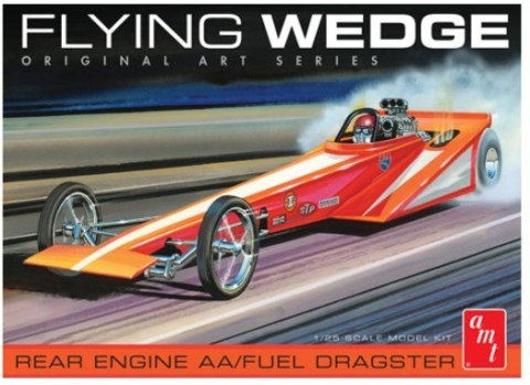 Model plastikowy - Samochód Flying Wedge Dragster 1:25 - Original Art Series - AMT Model plastikowy - Samochód Flying Wedge Dragster 1:25 - Original Art Series - AMT