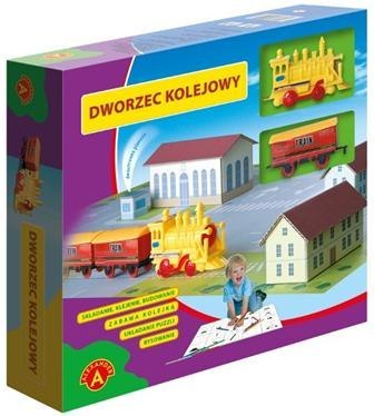 Plansza Do Składania Puzzle Dworzec Kolejowy Alexander Plansza Do Składania Puzzle Dworzec Kolejowy Alexander
