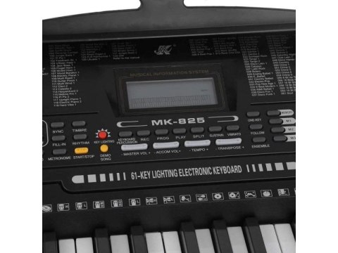Keyboard MK-825 - organy Z Funkcją Nauki Gry Keyboard MK-825 - organy Z Funkcją Nauki Gry