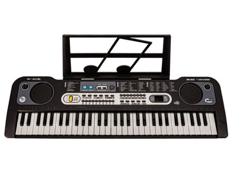 Keyboard MQ-6119L Organki, 61 Klawiszy, Mikrofon, Nauka Gry Keyboard MQ-6119L Organki, 61 Klawiszy, Mikrofon, Nauka Gry