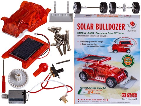 Zabawka Solarna - Buldożer - zestaw do samodzielnego złożenia Zabawka Solarna - Buldożer - zestaw do samodzielnego złożenia