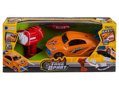 Samochód RC 2,4GHz AUTO LAMBORGHINI do rozkręcania i skręcania Wkrętarka Samochód RC 2,4GHz AUTO LAMBORGHINI do rozkręcania i skręcania Wkrętarka