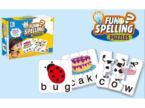 Edukacyjna Gra Słów, Puzzle Do Nauki Języka Angielskiego, Fiszki, Dopasuj Literki, Nauka Wyrazów Spelling Puzzle Edukacyjna Gra Słów, Puzzle Do Nauki Języka Angielskiego, Fiszki, Dopasuj Literki, Nauka Wyrazów Spelling Puzzle